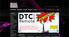 Desktop Screenshot of musicworksunlimited.com